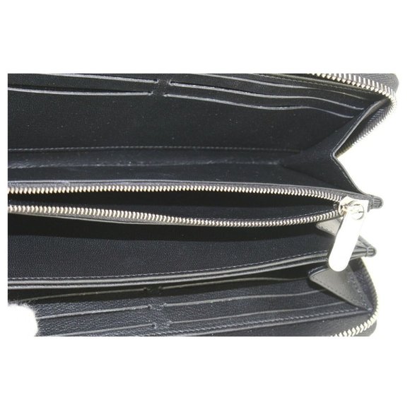 Louis Vuitton Black Monogram Python Zippy Wallet 3LK0223 - Picture 9 of 12
